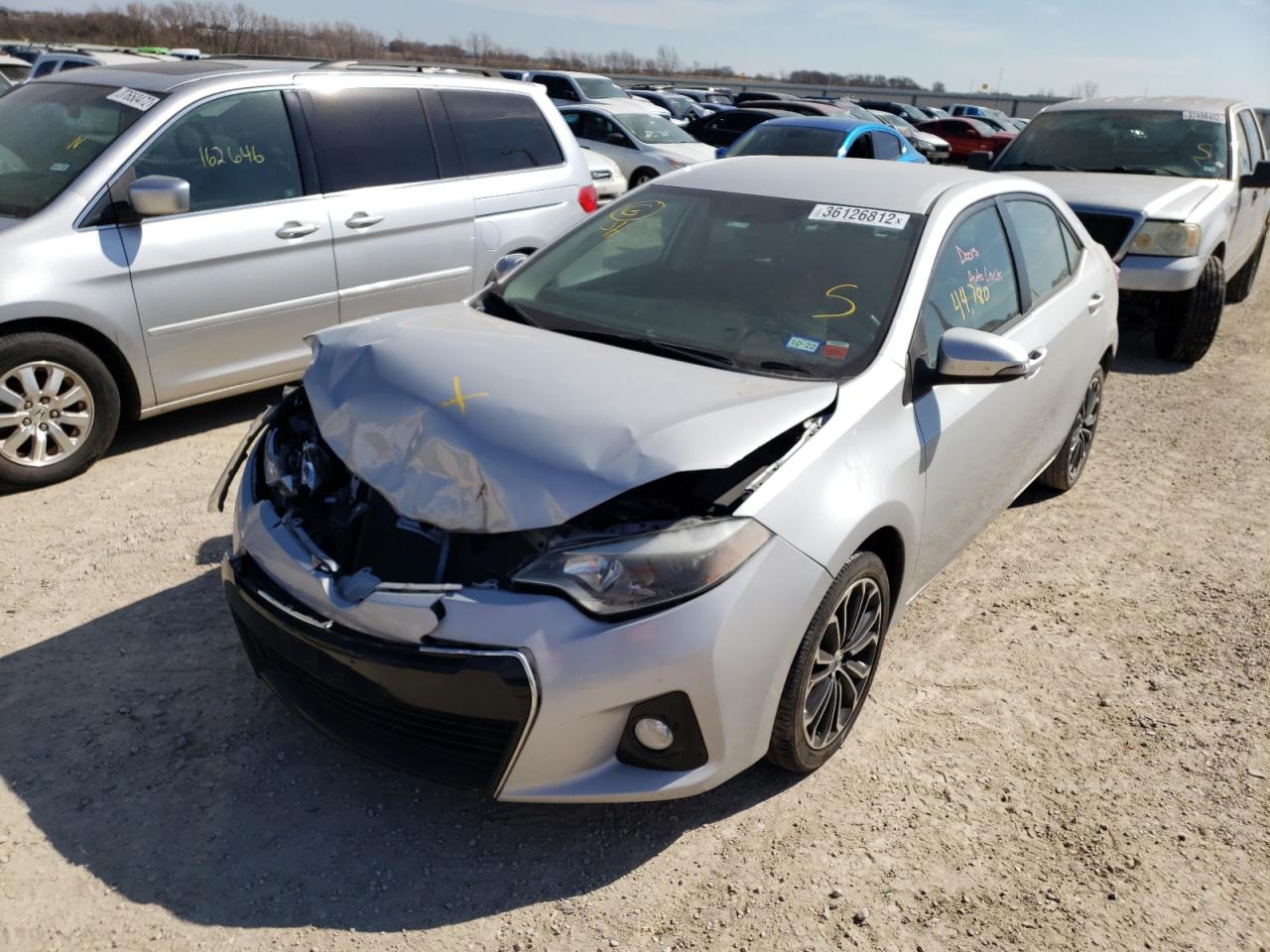 Photo 2 from auction – 2014 TOYOTA COROLLA L with VIN 2T1BURHE5EC101159