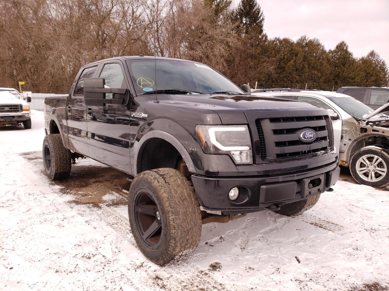 FORD F150 SUPER 2010 with VIN 1FTFW1EV6AFC41174 - Photo from auction