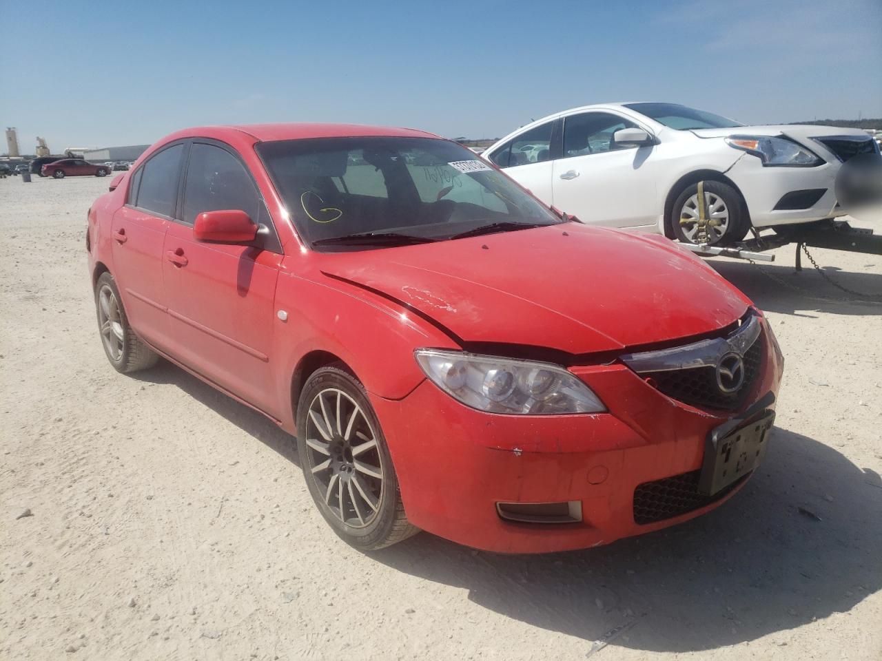 MAZDA 3 I 2008 with VIN JM1BK12F481867997 - Photo from auction