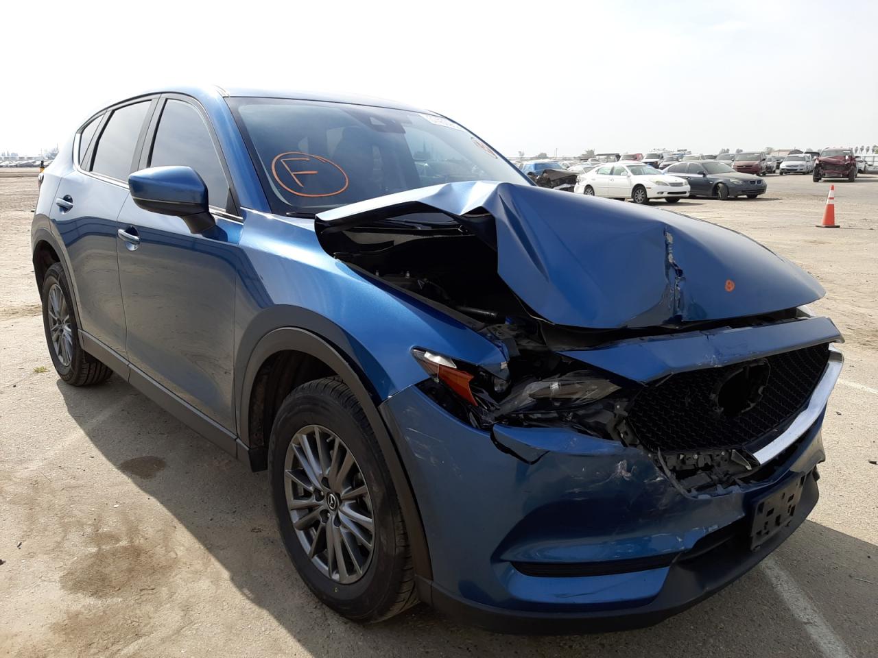MAZDA CX-5 SPORT 2017 with VIN JM3KFABL6H0111546 - Photo from auction