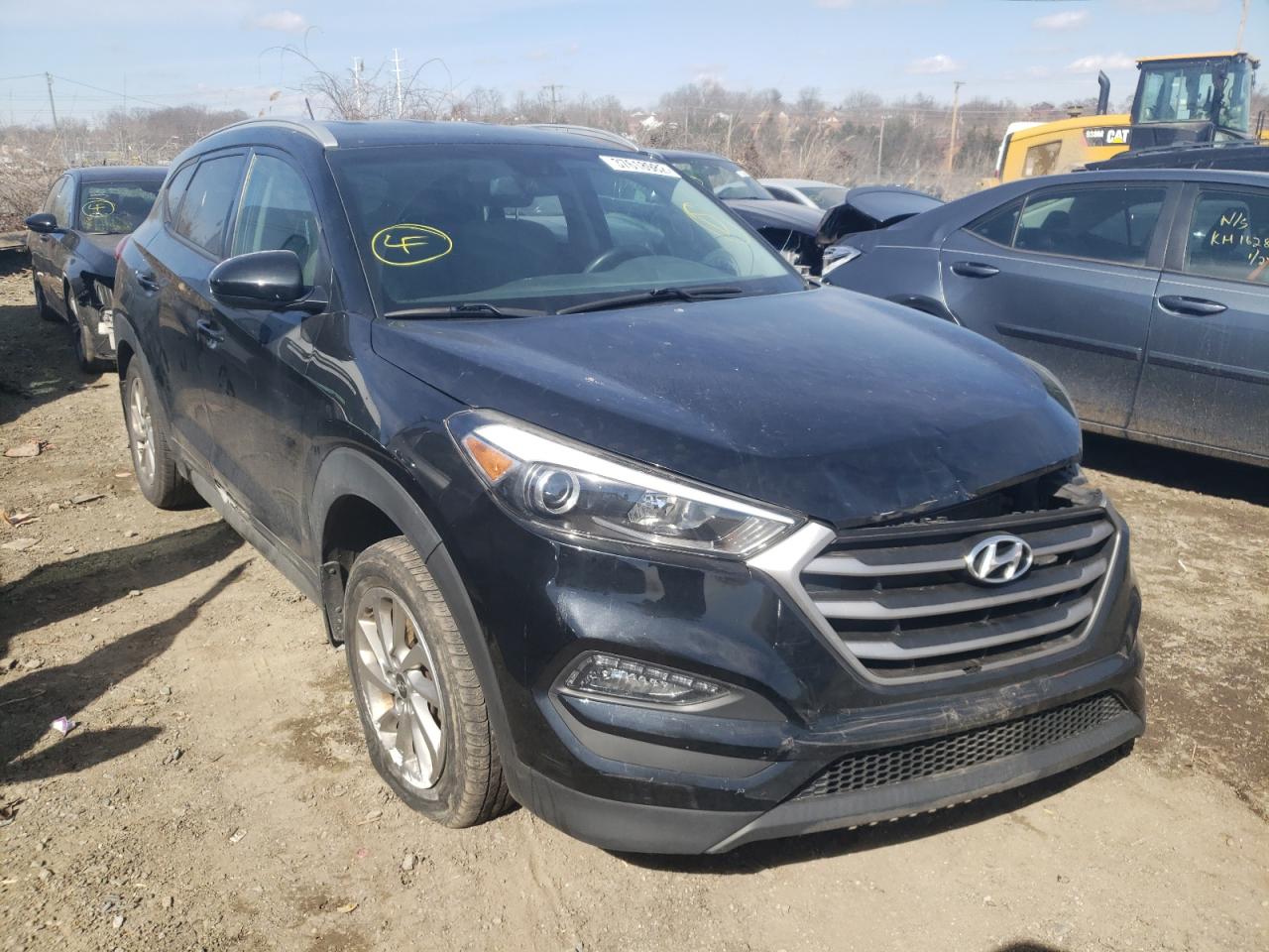 HYUNDAI TUCSON LIM 2017 with VIN KM8J33A45HU278102 - Photo from auction