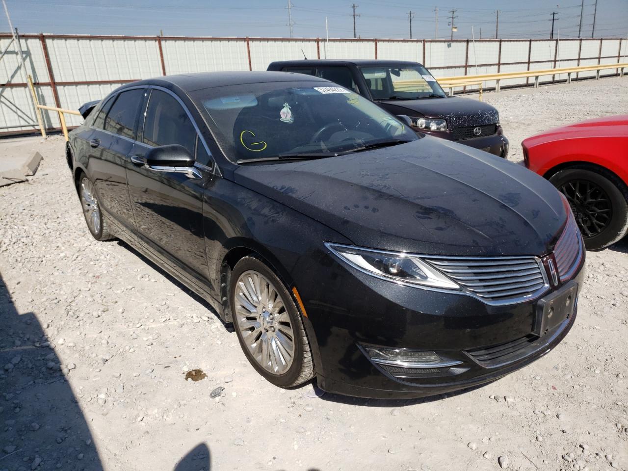 LINCOLN MKZ 2014 with VIN 3LN6L2G98ER802011 - Photo from auction