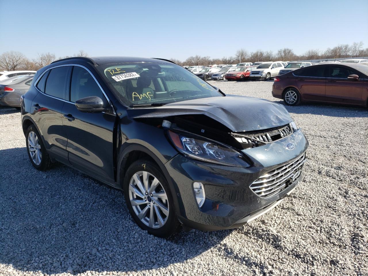 FORD ESCAPE TIT 2022 with VIN 1FMCU9DZ8NUA11709 - Photo from auction