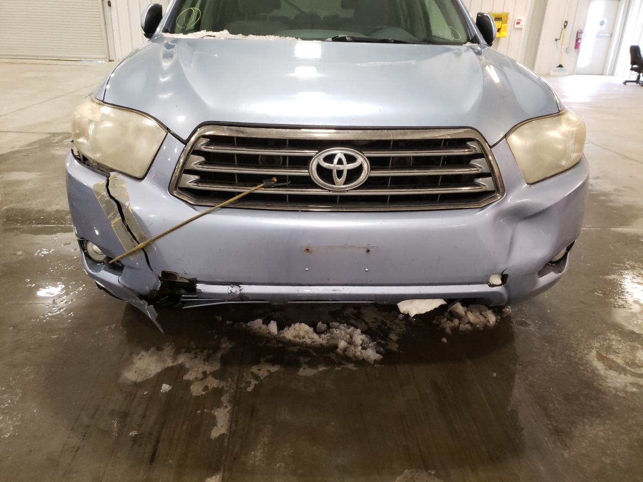 Photo 9 from auction – 2008 TOYOTA HIGHLANDER with VIN JTEES43AX82074338