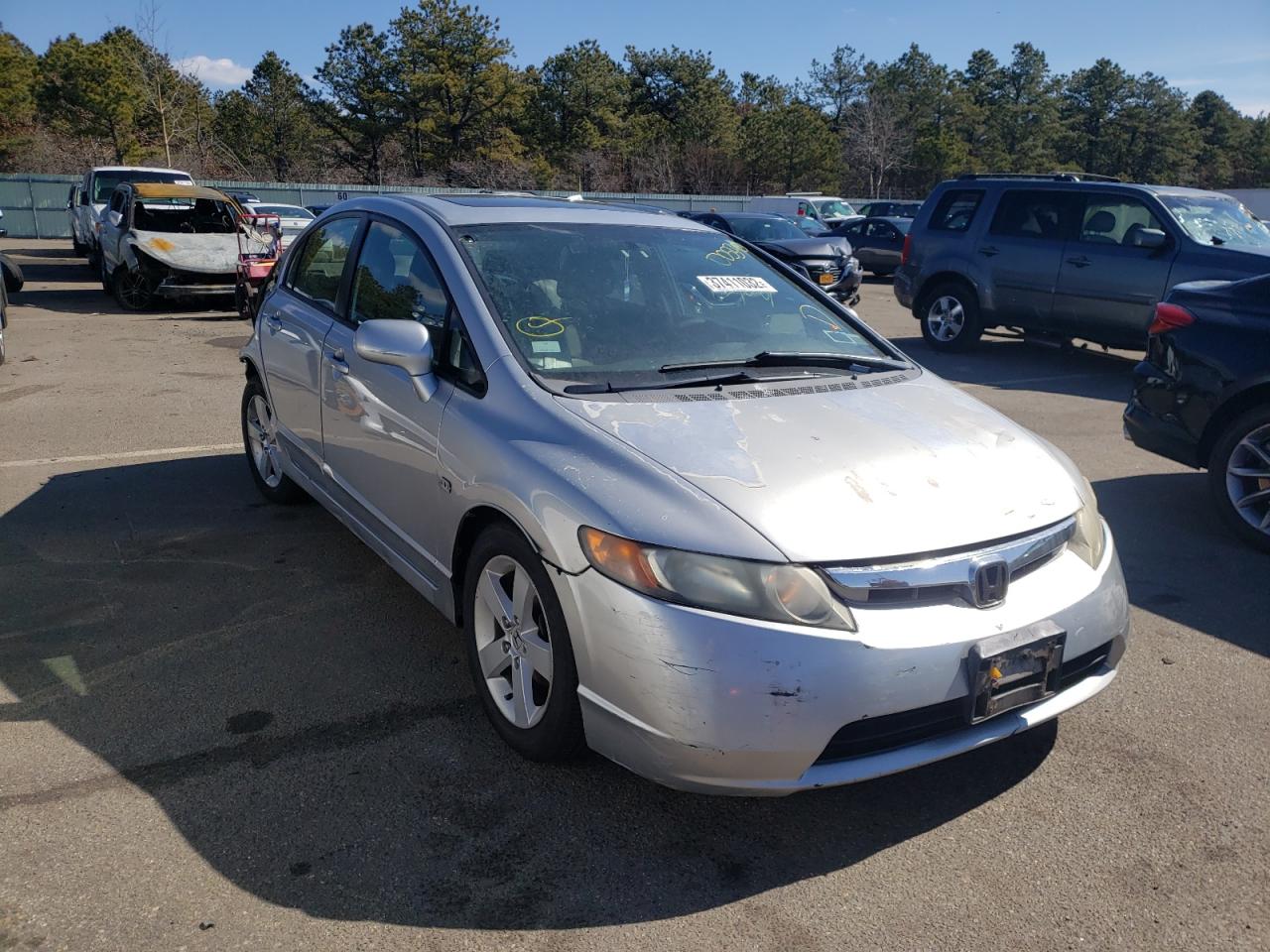Photo 1 from auction – 2007 HONDA CIVIC EX with VIN 1HGFA16857L005540