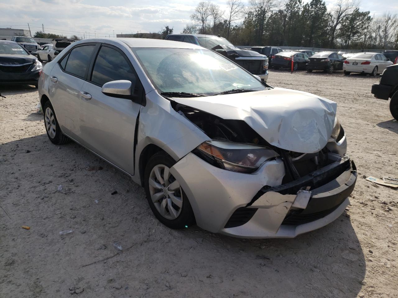 TOYOTA COROLLA L 2014 with VIN 2T1BURHE2EC190608 - Photo from auction