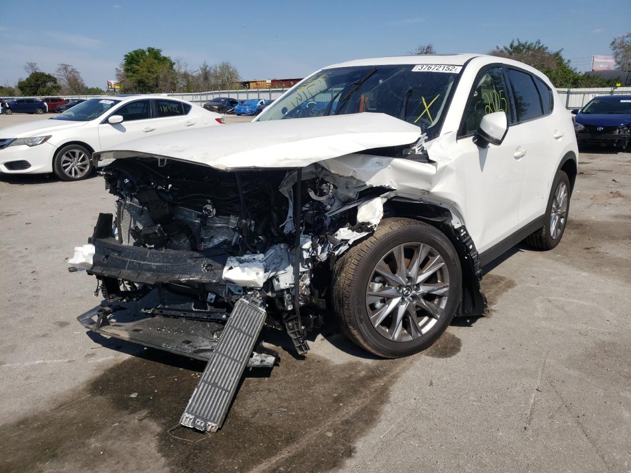 Photo 2 from auction – 2021 MAZDA CX-5 GRAND with VIN JM3KFBAY8M0453397