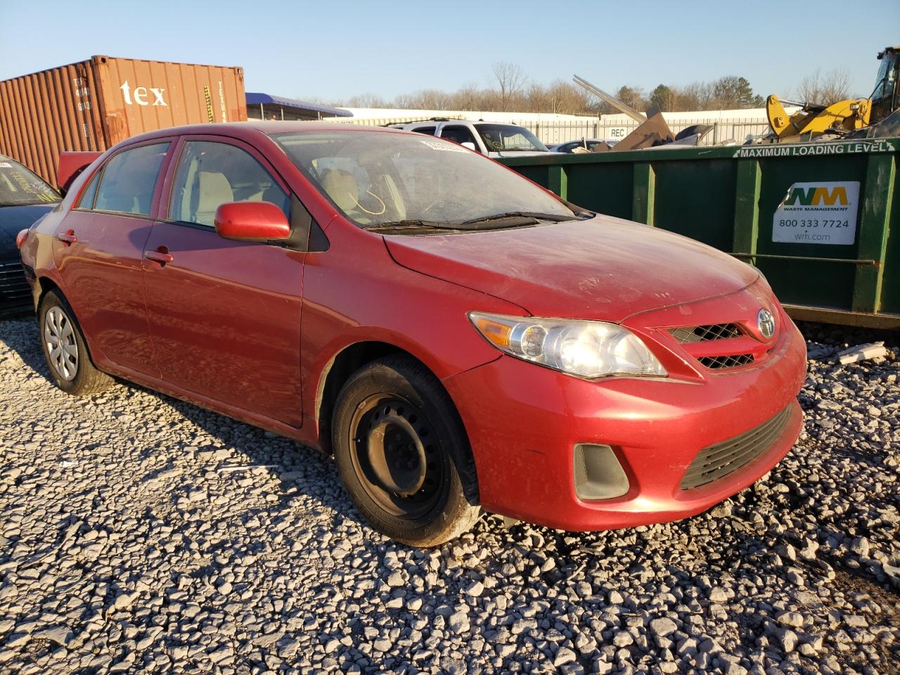 TOYOTA COROLLA L/ 2013 with VIN 5YFBU4EE7DP204721 - Photo from auction