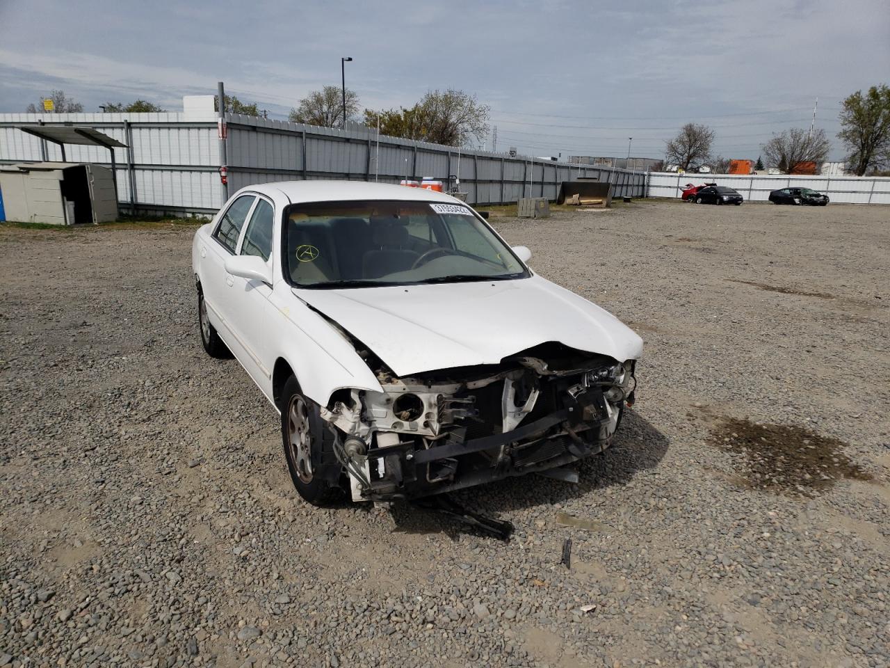 MAZDA 626 LX 2002 with VIN 1YVGF22C825279696 - Photo from auction