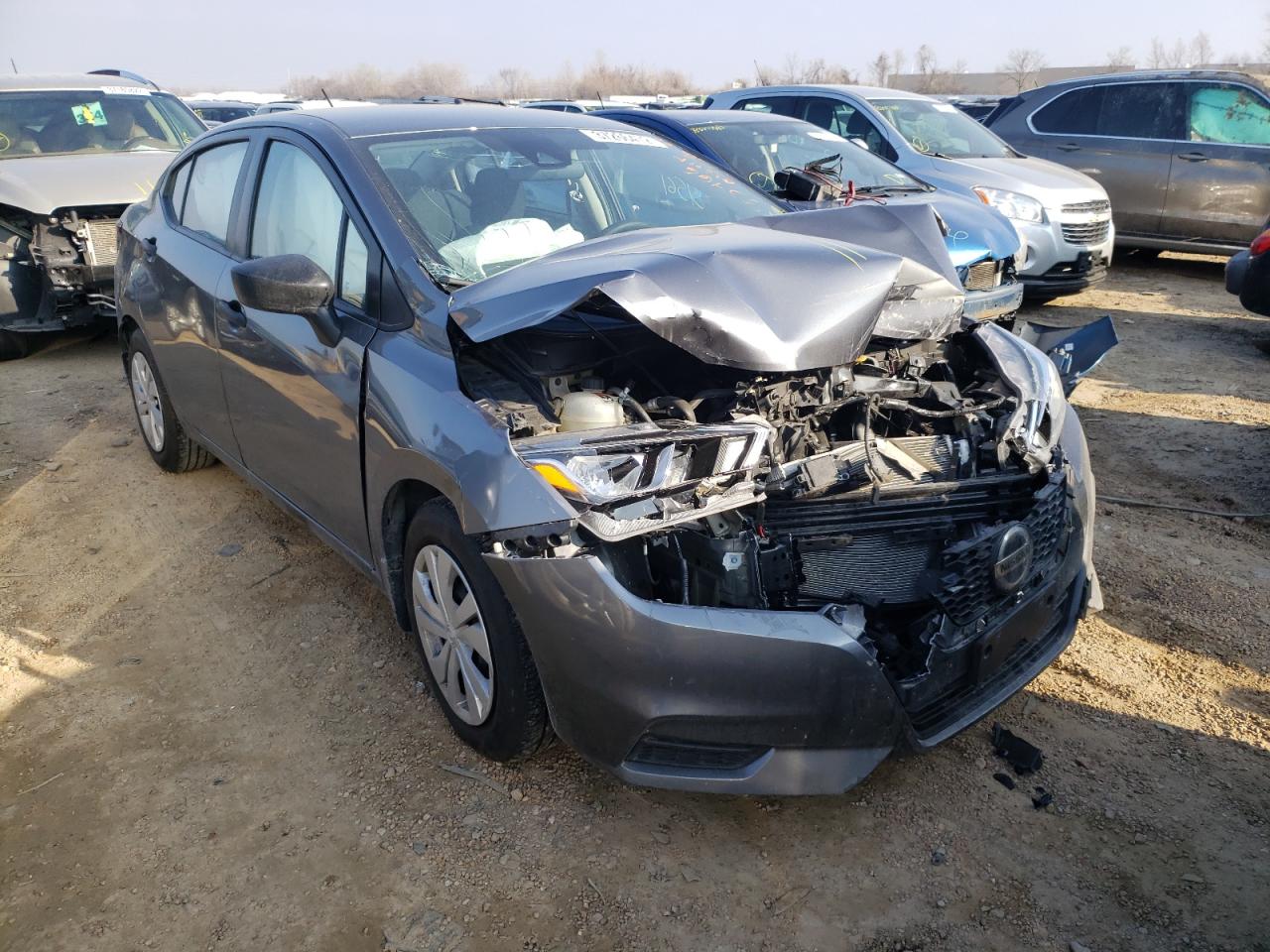 NISSAN VERSA S 2020 with VIN 3N1CN8DV5LL802346 - Photo from auction