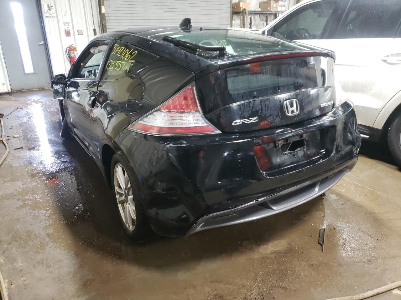 Photo 3 from auction – 2011 HONDA CR-Z EX with VIN JHMZF1D64BS007033