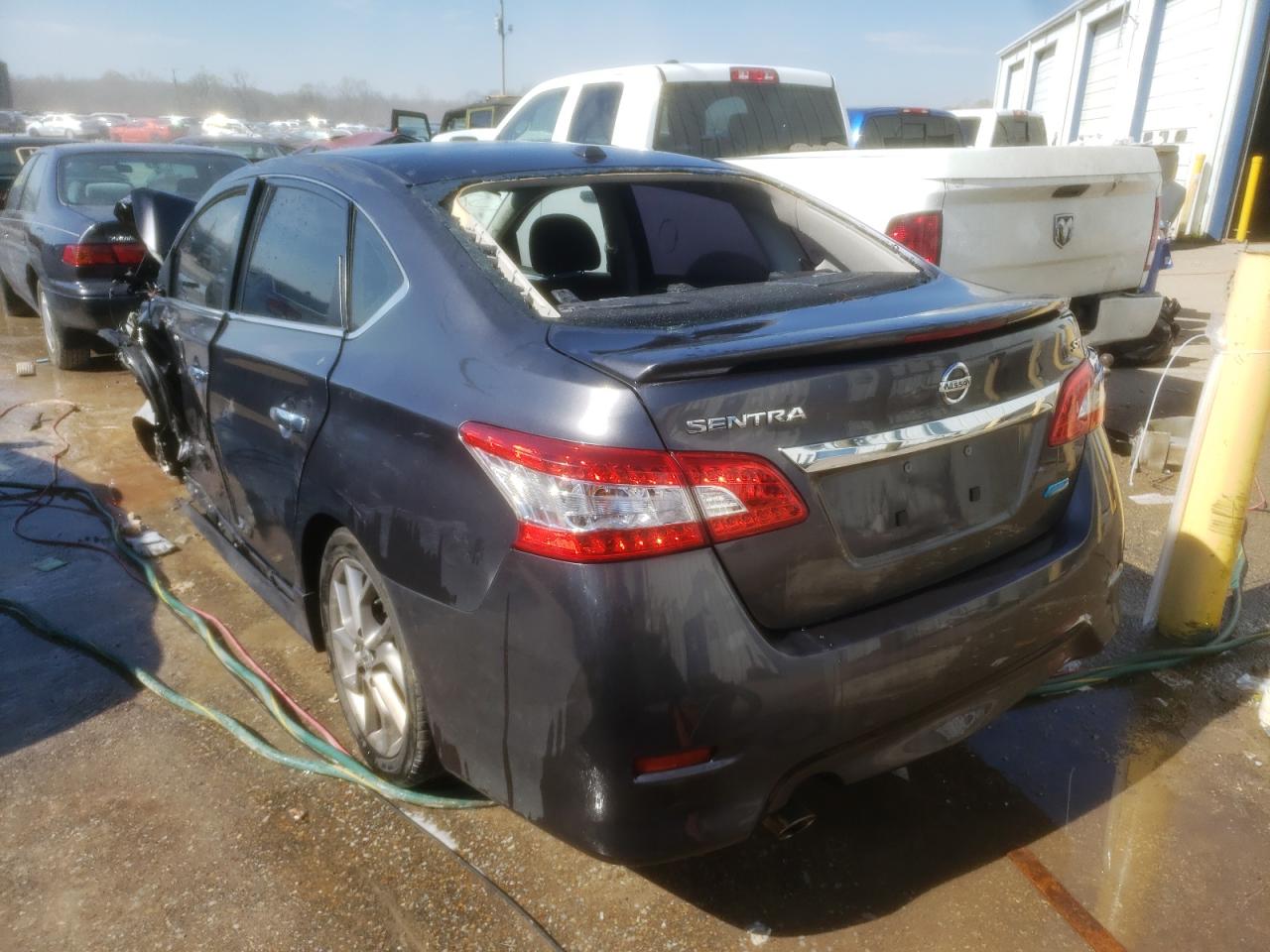 Photo 3 from auction – 2014 NISSAN SENTRA S with VIN 3N1AB7APXEY334829