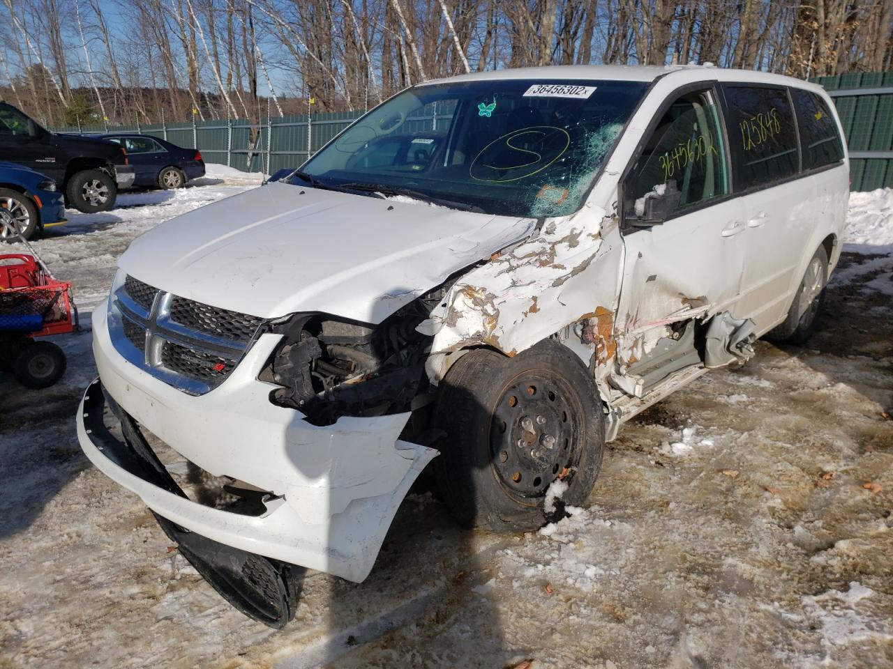 Photo 2 from auction – 2015 DODGE GRAND CARA with VIN 2C4RDGBG9FR616096
