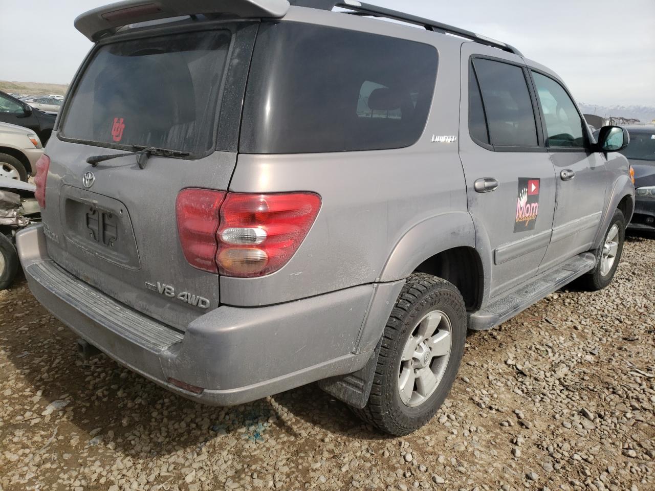 Photo 4 from auction – 2002 TOYOTA SEQUOIA LI with VIN 5TDBT48A52S068900