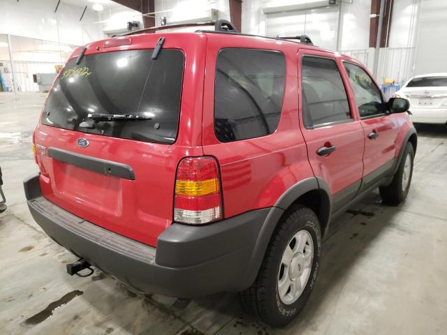 Photo 4 from auction – 2001 FORD ESCAPE XLT with VIN 1FMYU04161KF64876