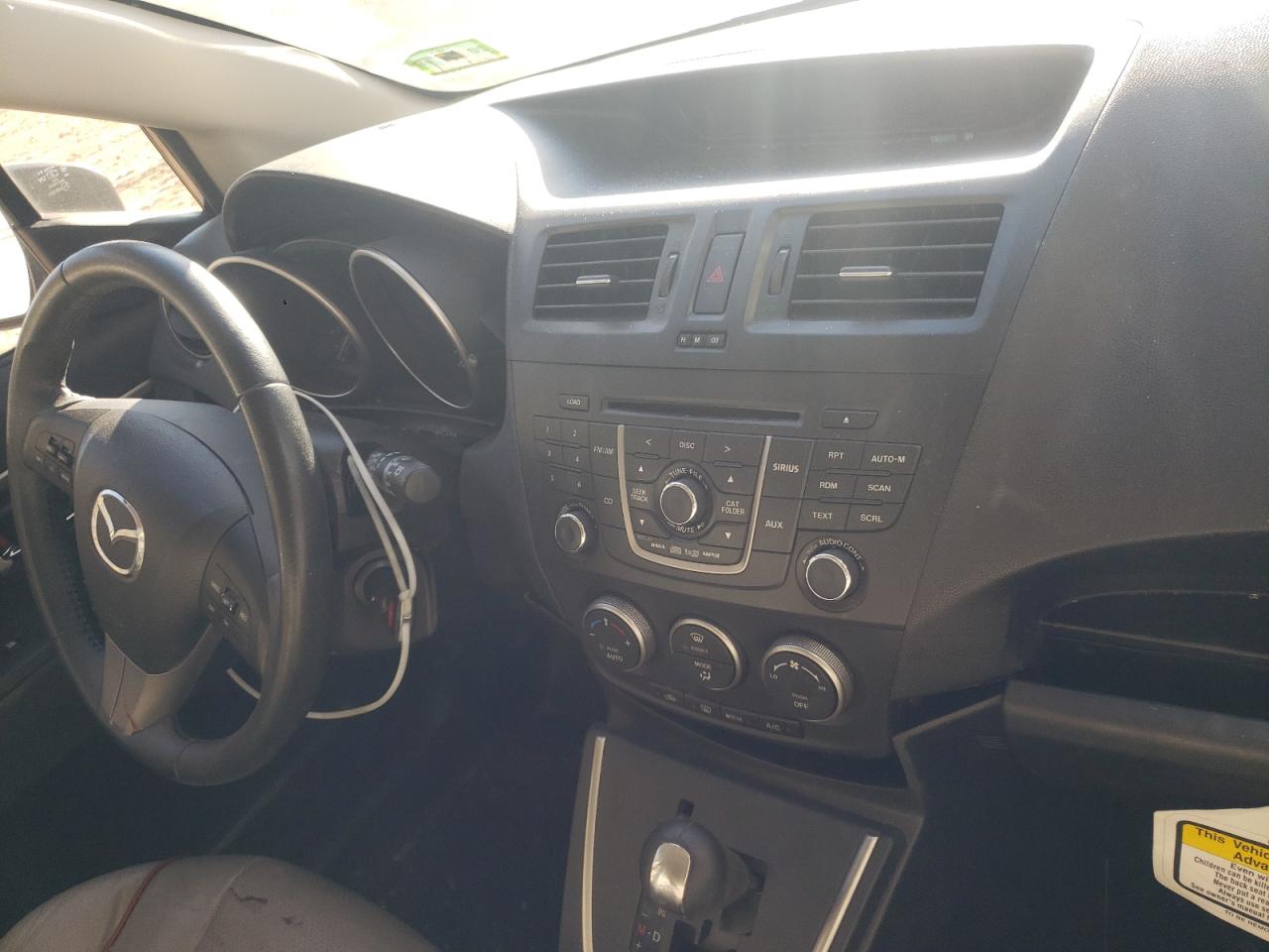 Photo 9 from auction – 2012 MAZDA 5 with VIN JM1CW2DLXC0132053