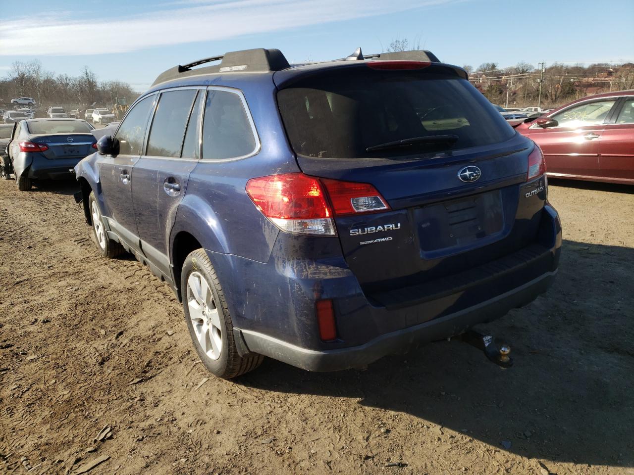 Photo 3 from auction – 2011 SUBARU OUTBACK 2. with VIN 4S4BRCKC1B3431984