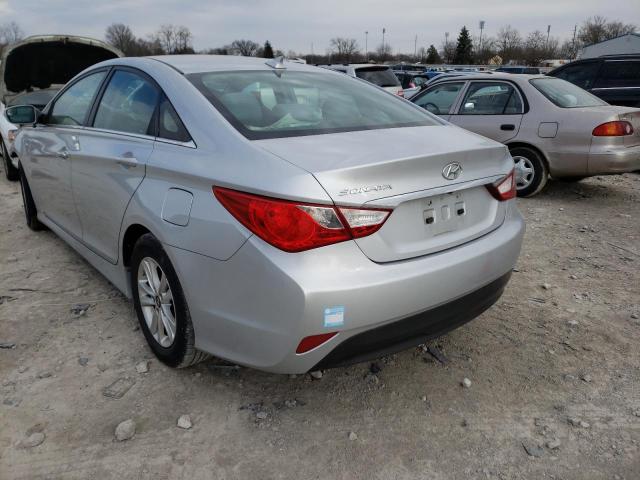 Photo 3 from auction – 2014 HYUNDAI SONATA GLS with VIN 5NPEB4AC9EH839798