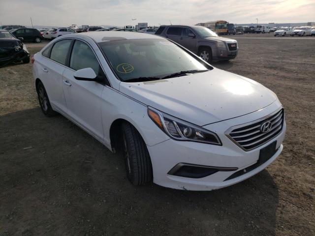 HYUNDAI SONATA SE 2016 with VIN 5NPE24AF8GH392524 - Photo from auction