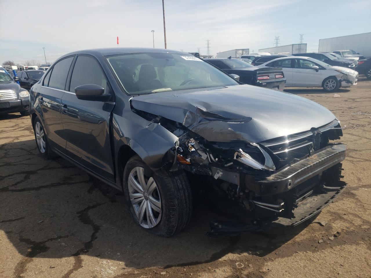 VOLKSWAGEN JETTA S 2017 with VIN 3VW2B7AJXHM212137 - Photo from auction