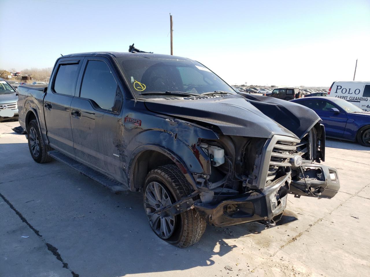 FORD F150 SUPER 2016 with VIN 1FTEW1EG1GFD40992 - Photo from auction