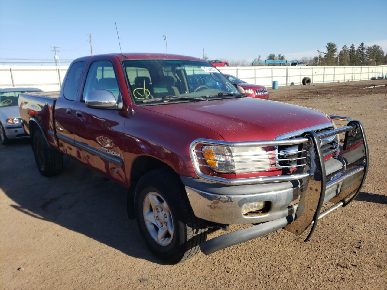TOYOTA TUNDRA ACC 2000 with VIN 5TBBT4415YS007943 - Photo from auction