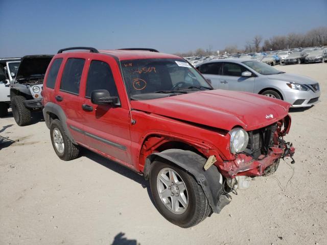 Photo 1 from auction – 2004 JEEP LIBERTY SP with VIN 1J4GL48K44W126569