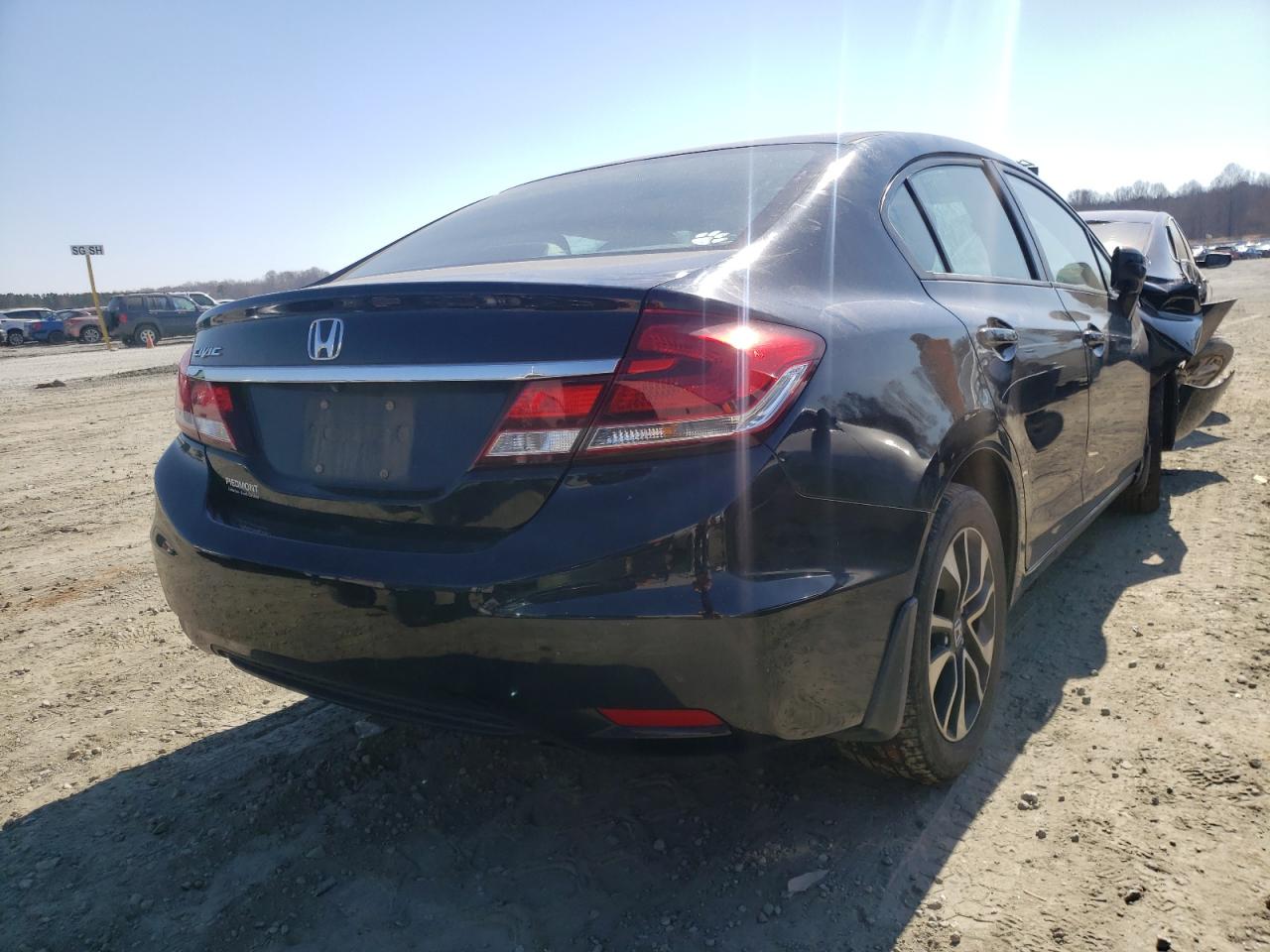 Photo 4 from auction – 2015 HONDA CIVIC EX with VIN 19XFB2F85FE022248