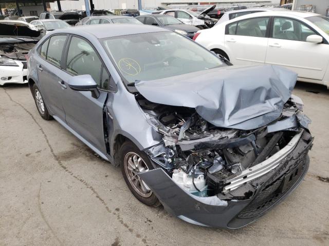 Photo 1 from auction – 2021 TOYOTA COROLLA LE with VIN JTDEAMDE3MJ027502