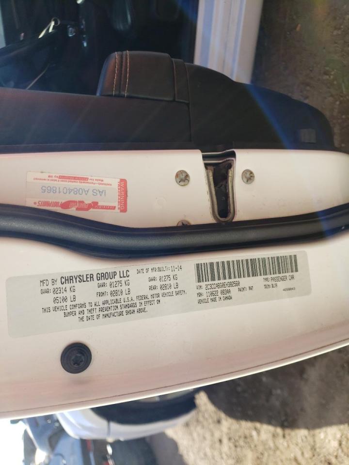 Photo 10 from auction – 2014 CHRYSLER 300 S with VIN 2C3CCABG0EH382560