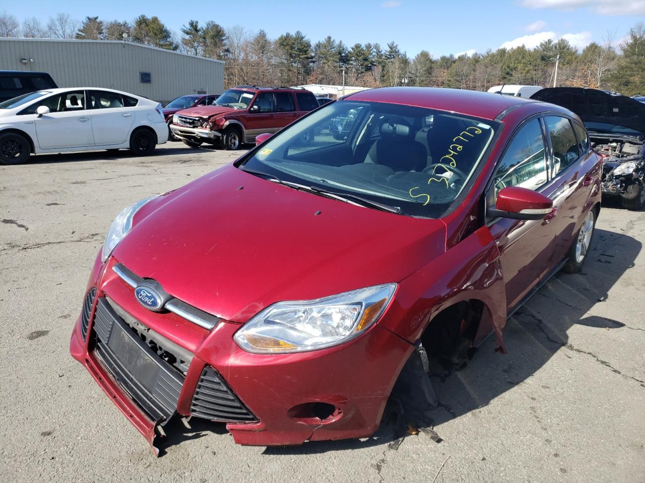 Photo 2 from auction – 2013 FORD FOCUS SE with VIN 1FADP3K22DL186017