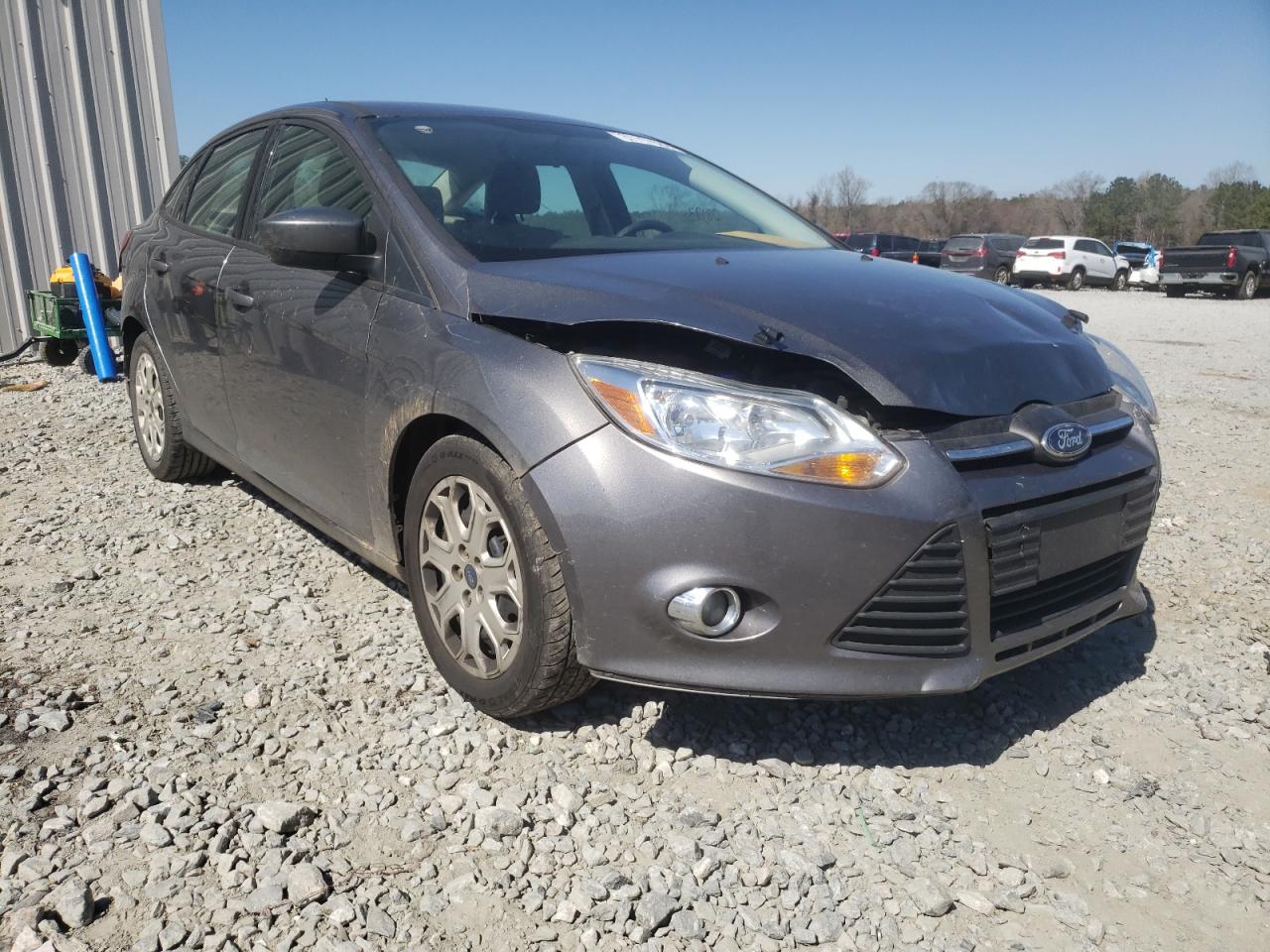 FORD FOCUS SE 2012 with VIN 1FAHP3F24CL352449 - Photo from auction