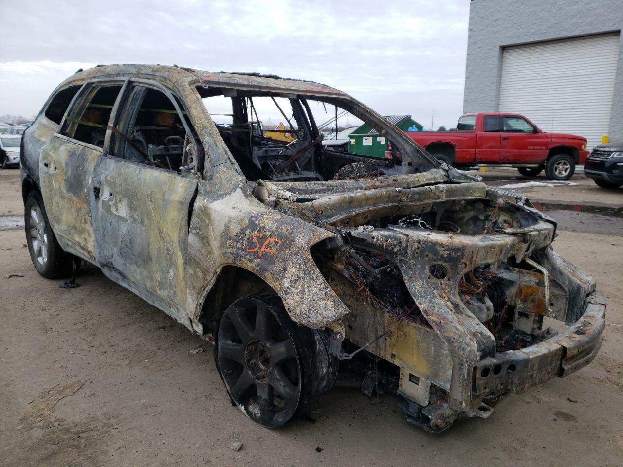 BUICK ENCLAVE CX 2008 with VIN 5GAEV23738J274473 - Photo from auction
