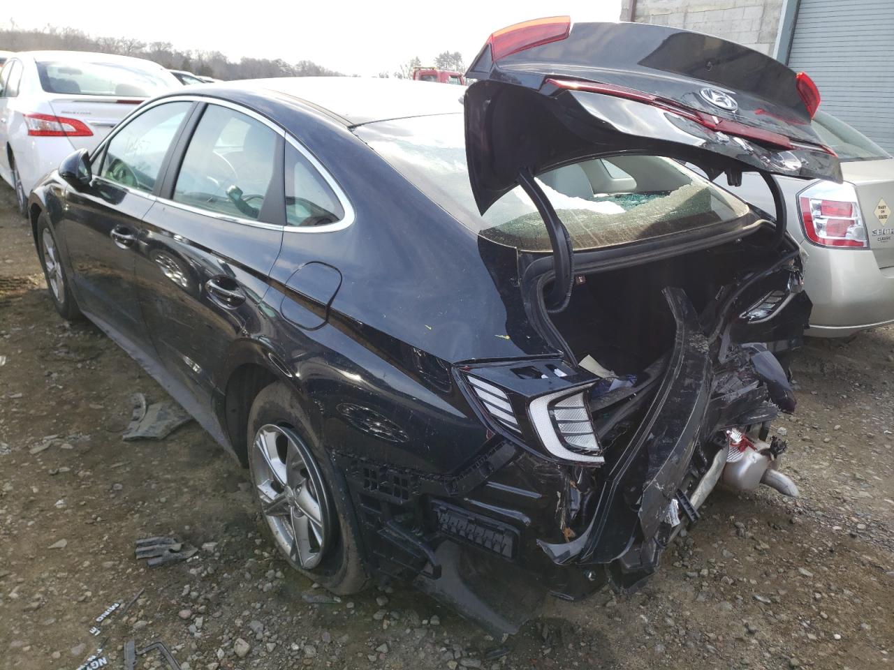 Photo 3 from auction – 2021 HYUNDAI SONATA SE with VIN 5NPEG4JA8MH093956