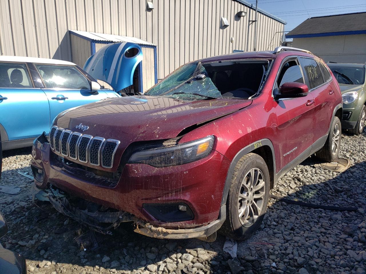 Photo 2 from auction – 2021 JEEP CHEROKEE L with VIN 1C4PJLLB4MD211484