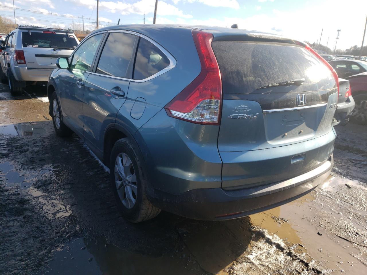 Photo 3 from auction – 2014 HONDA CR-V EX with VIN 2HKRM4H57EH609602