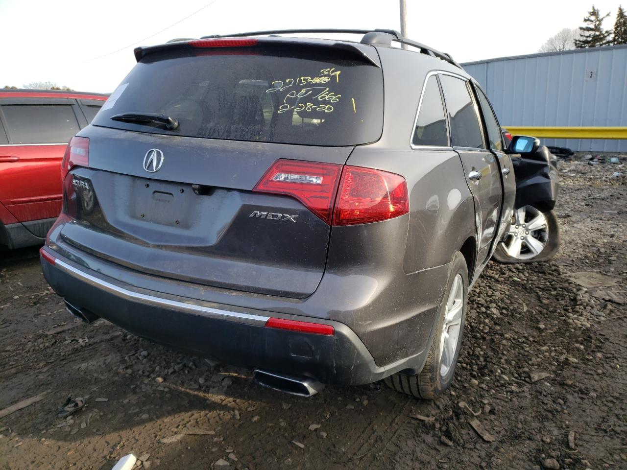 Photo 4 from auction – 2011 ACURA MDX TECHNO with VIN 2HNYD2H62BH508524