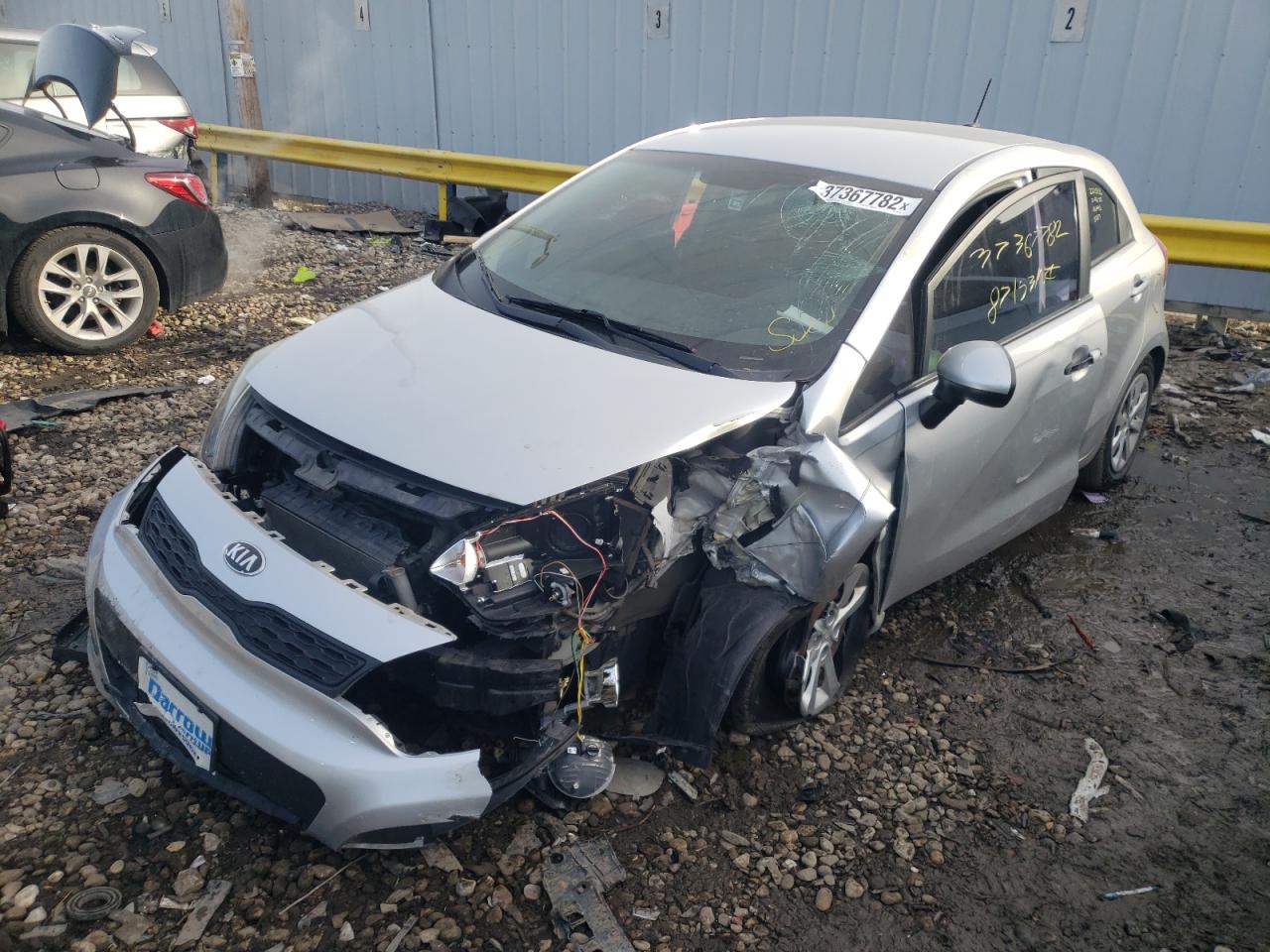 Photo 2 from auction – 2013 KIA RIO LX with VIN KNADM5A33D6207428