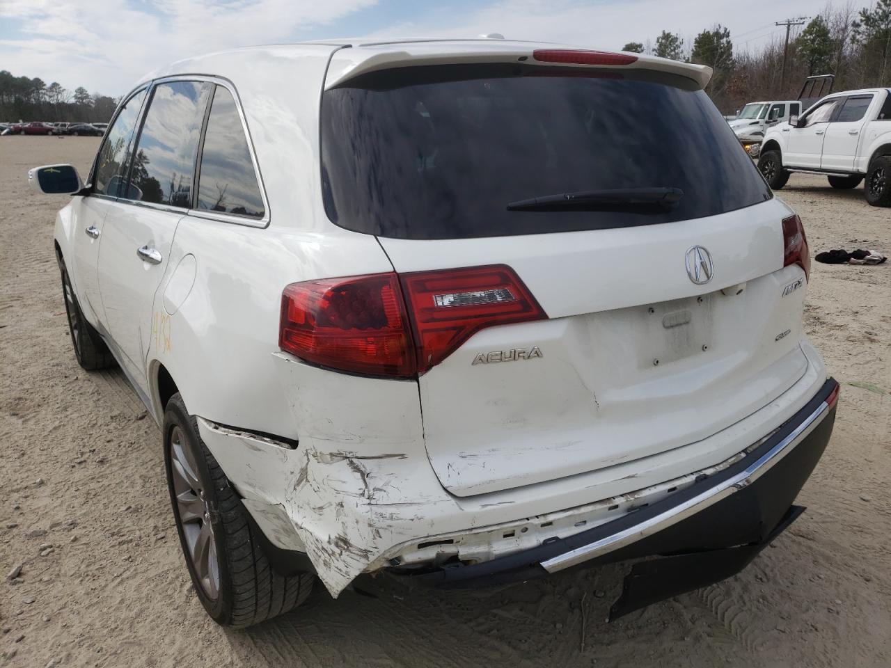 Photo 3 from auction – 2012 ACURA MDX ADVANC with VIN 2HNYD2H64CH525200
