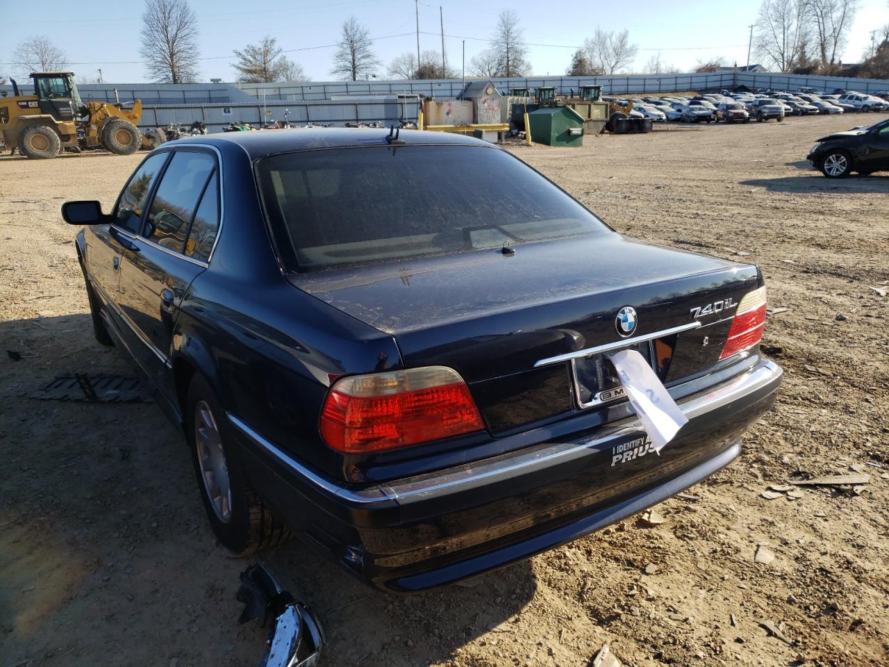 Photo 3 from auction – 2001 BMW 740 IL with VIN WBAGH83441DP28710