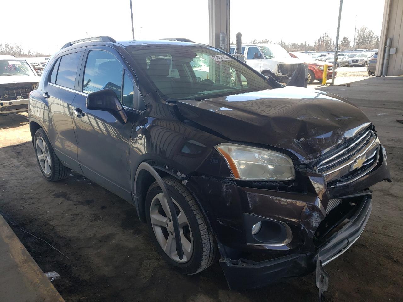 CHEVROLET TRAX LTZ 2016 with VIN KL7CJRSB1GB698689 - Photo from auction