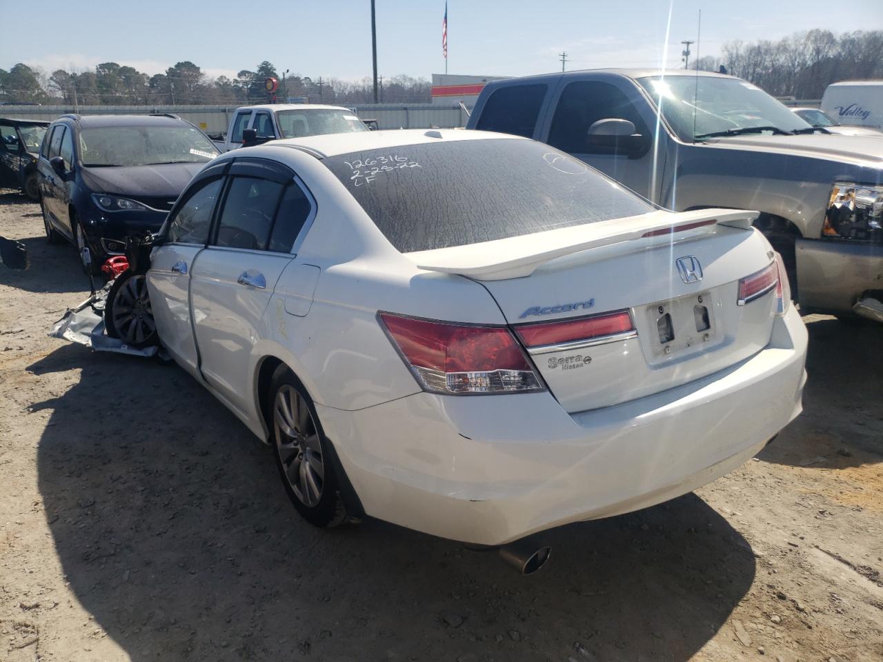 Photo 3 from auction – 2012 HONDA ACCORD EXL with VIN 1HGCP3F85CA008358