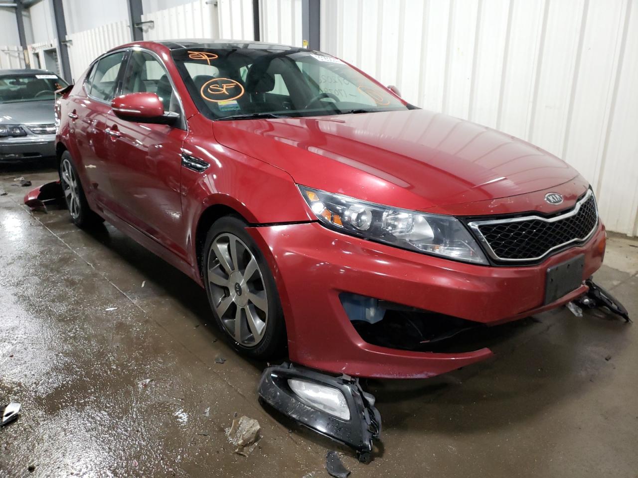 KIA OPTIMA SX 2012 with VIN 5XXGR4A60CG087870 - Photo from auction