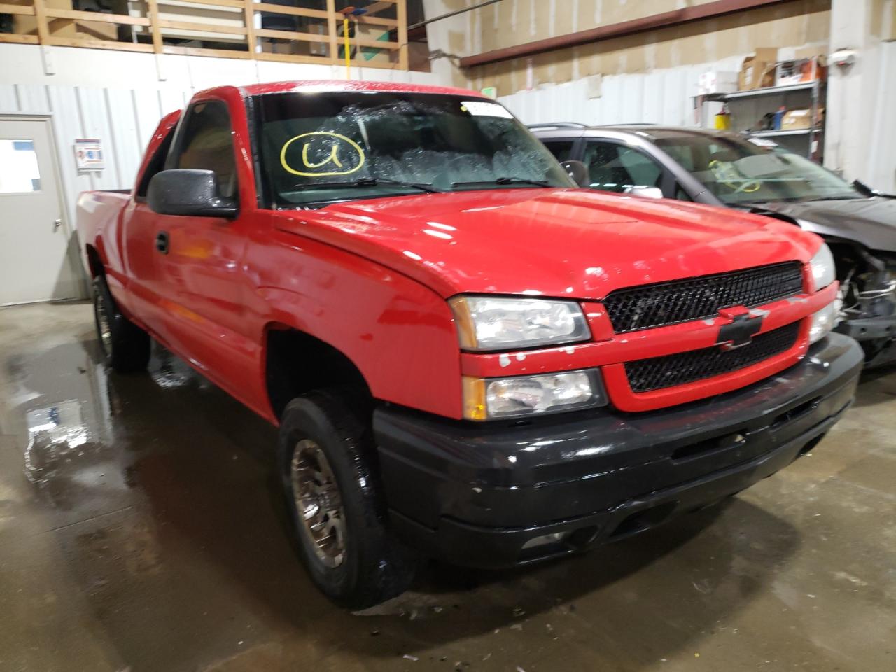 CHEVROLET SILVERADO 2003 with VIN 1GCEK19T93E376206 - Photo from auction
