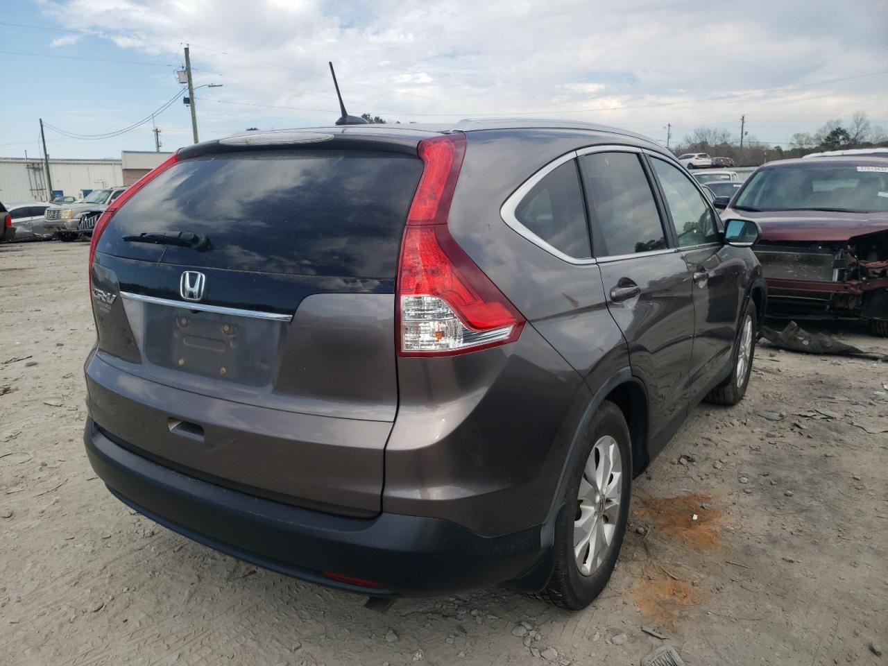 Photo 4 from auction – 2012 HONDA CR-V EXL with VIN 5J6RM3H79CL009968