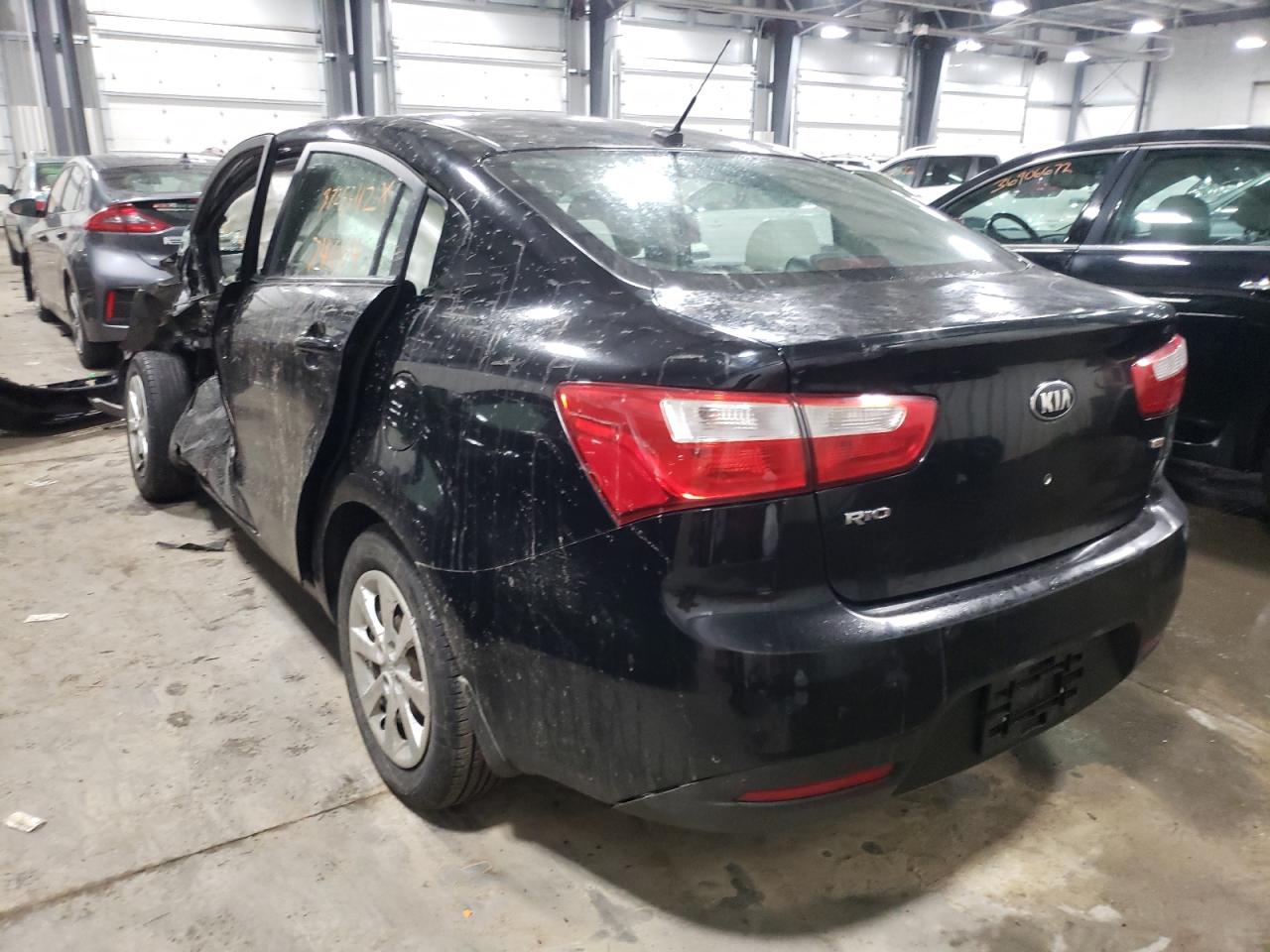 Foto 3 de la subasta – 2013 KIA RIO LX con VIN KNADM4A36D6167744