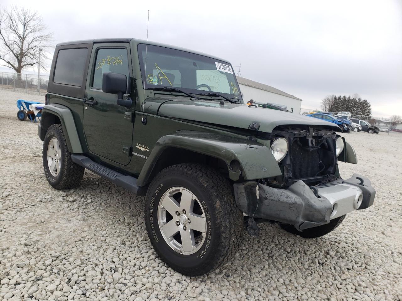JEEP WRANGLER S 2008 with VIN 1J4FA54178L638239 - Photo from auction