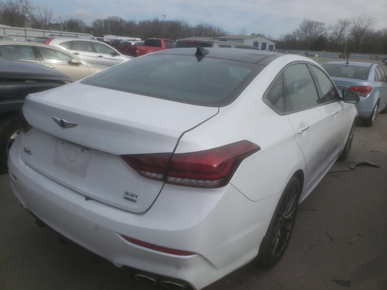 Photo 4 from auction – 2019 GENESIS G80 BASE with VIN KMHGN4JB5KU289830