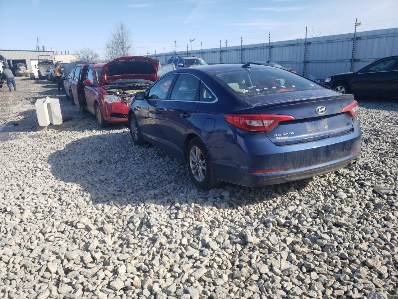 Photo 3 from auction – 2017 HYUNDAI SONATA SE with VIN 5NPE24AF2HH547036
