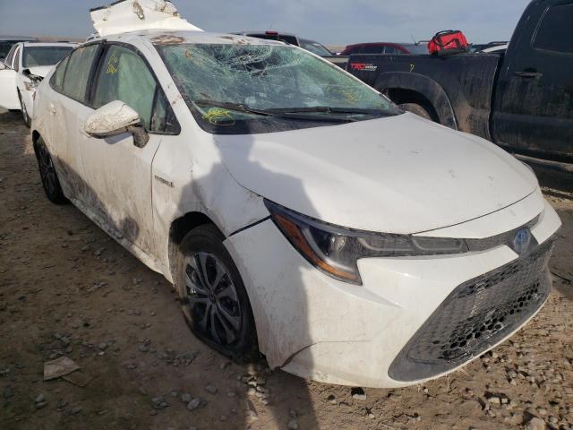 TOYOTA COROLLA LE 2021 with VIN JTDEAMDE8MJ001431 - Photo from auction